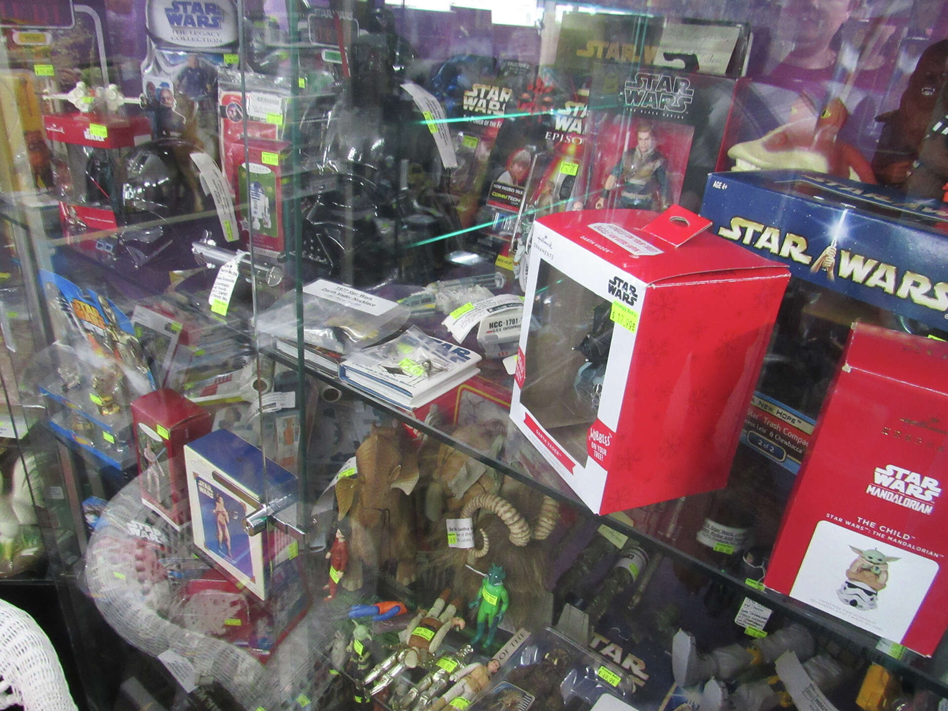 Grump Bob's Emporium in Maryville IL has retro collectibles