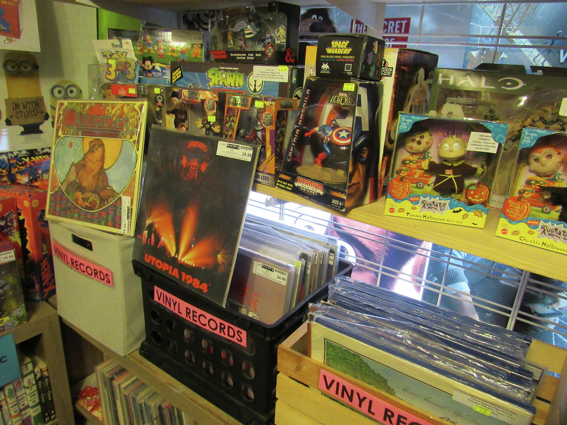 Grump Bob's Emporium in Maryville IL has retro collectibles