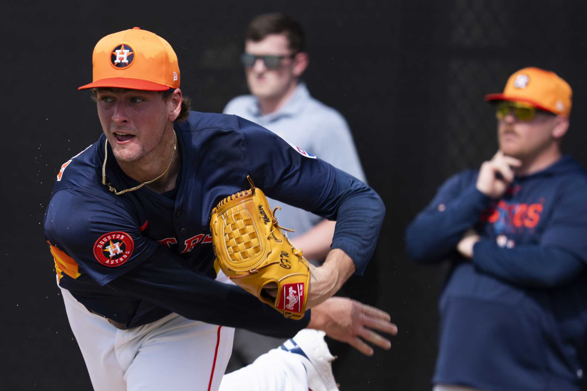 Houston Astros: Forrest Whitley bids for bullpen spot