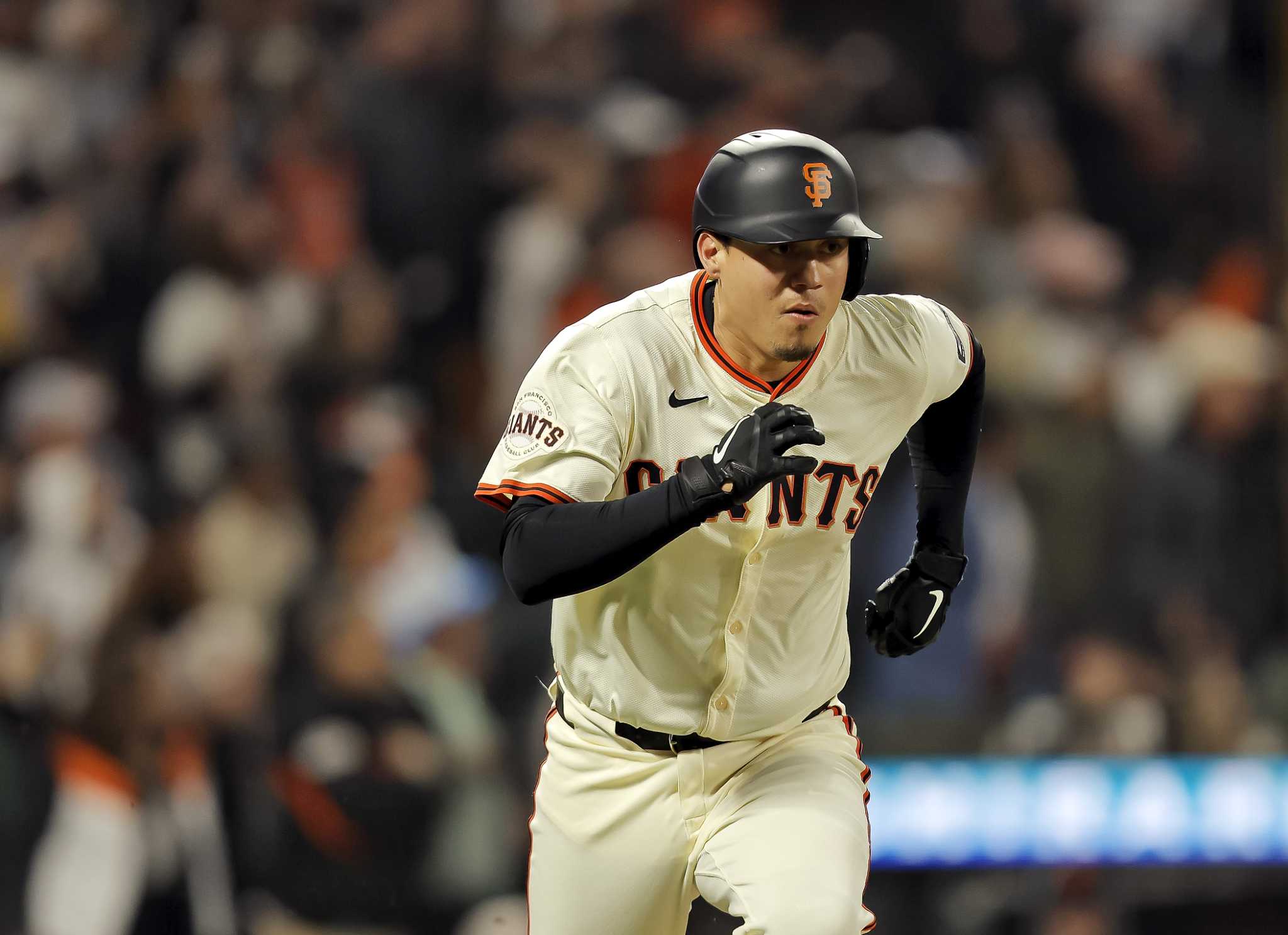 Bryce Eldridge arrives in Giants camp wanting 'to make an impression'