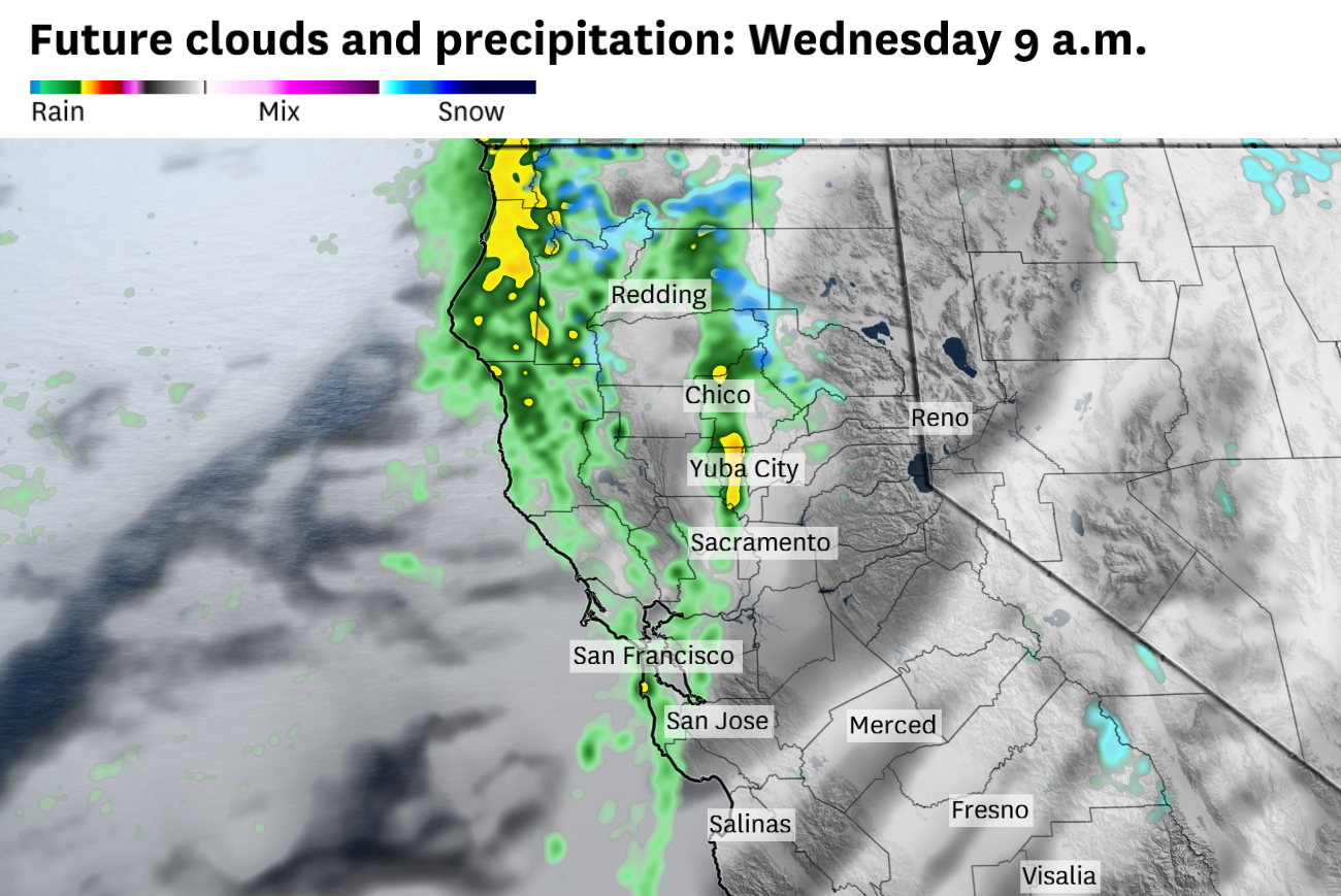 Bay Area rain could return due to weakening cold front