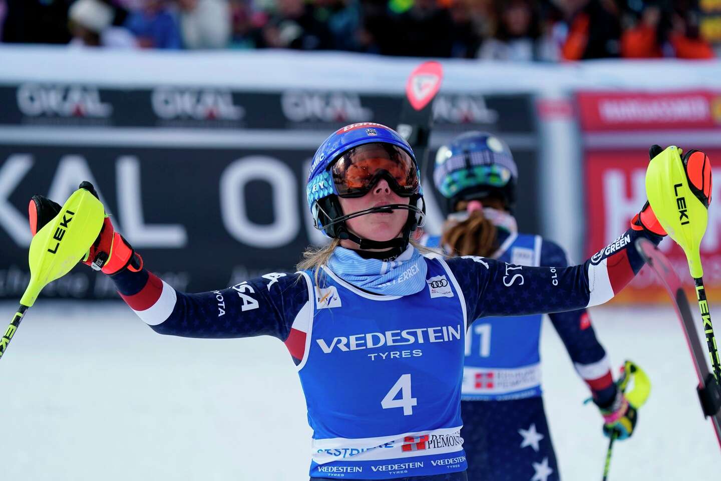 Mikaela Shiffrin gets historic 100th World Cup race win and ties record ...