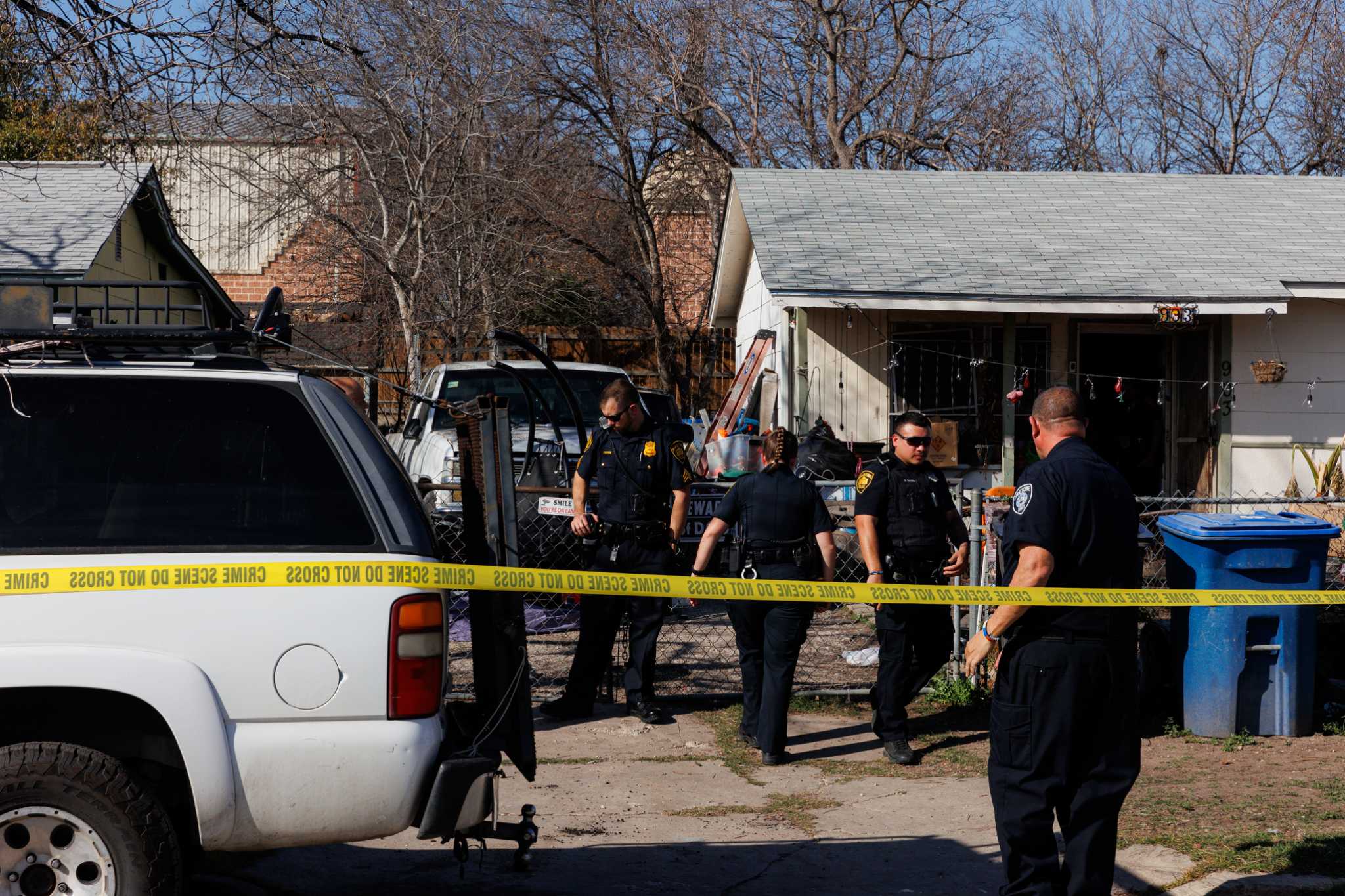 San Antonio police: Man and woman shot, injured, as they fought for gu