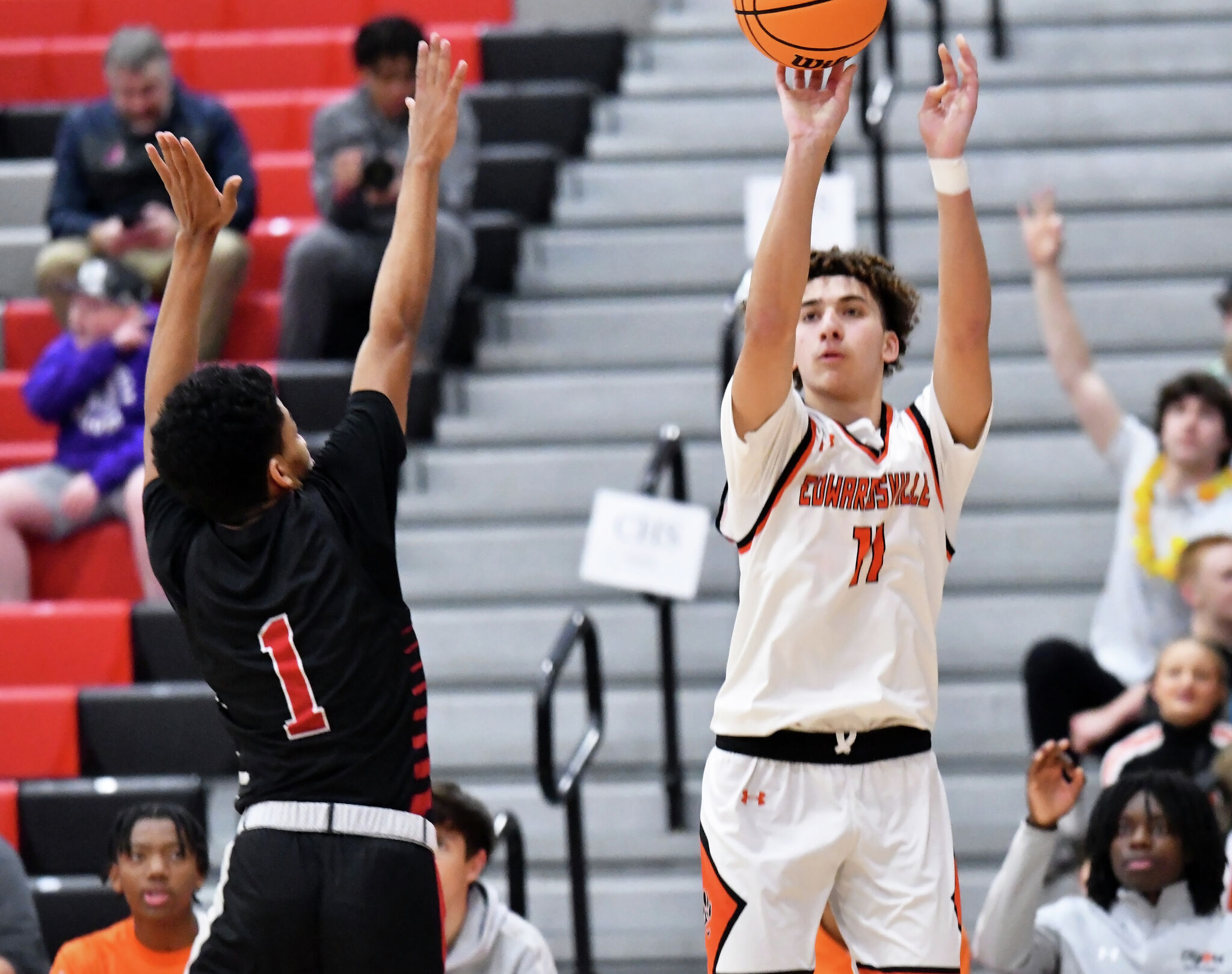 Edwardsville faces Granite City in IHSA boys basketball in Alton, IL