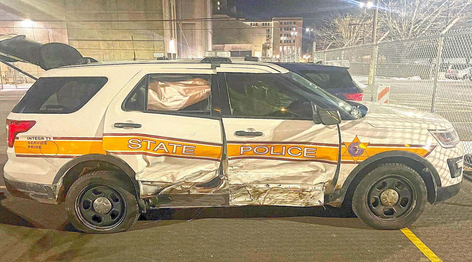 Wrong-way driver on I-72 arrested after crashing into police car