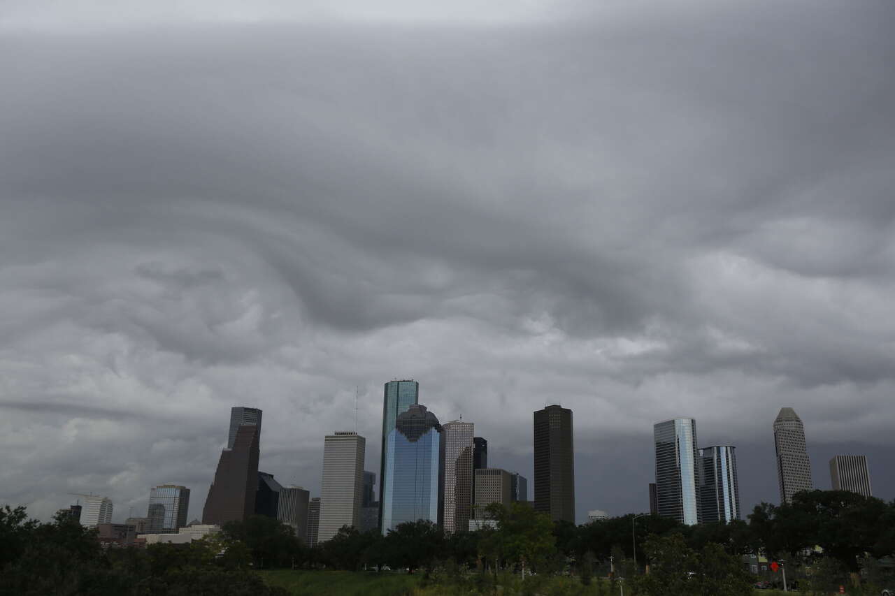 After a soggy stretch of days this week, Houston dries out even if clouds are more stubborn to clear.