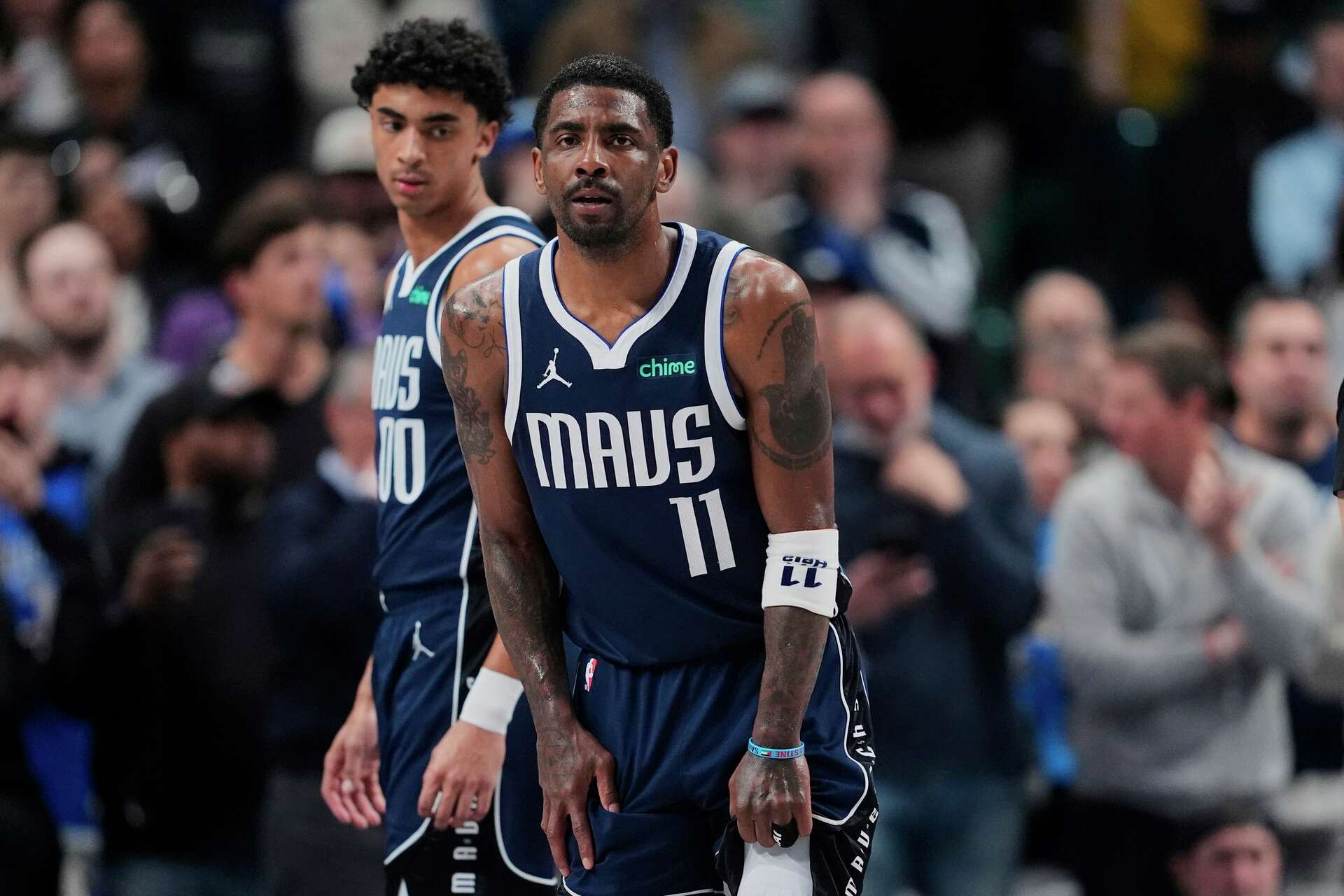 Mavs star Kyrie Irving has a torn ACL and is out for the season, AP ...