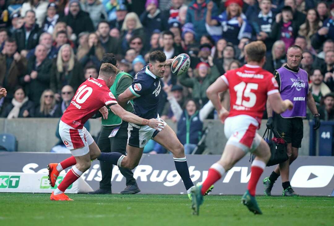 Scotland starts impressively at Murrayfield but has to weather Wales ...