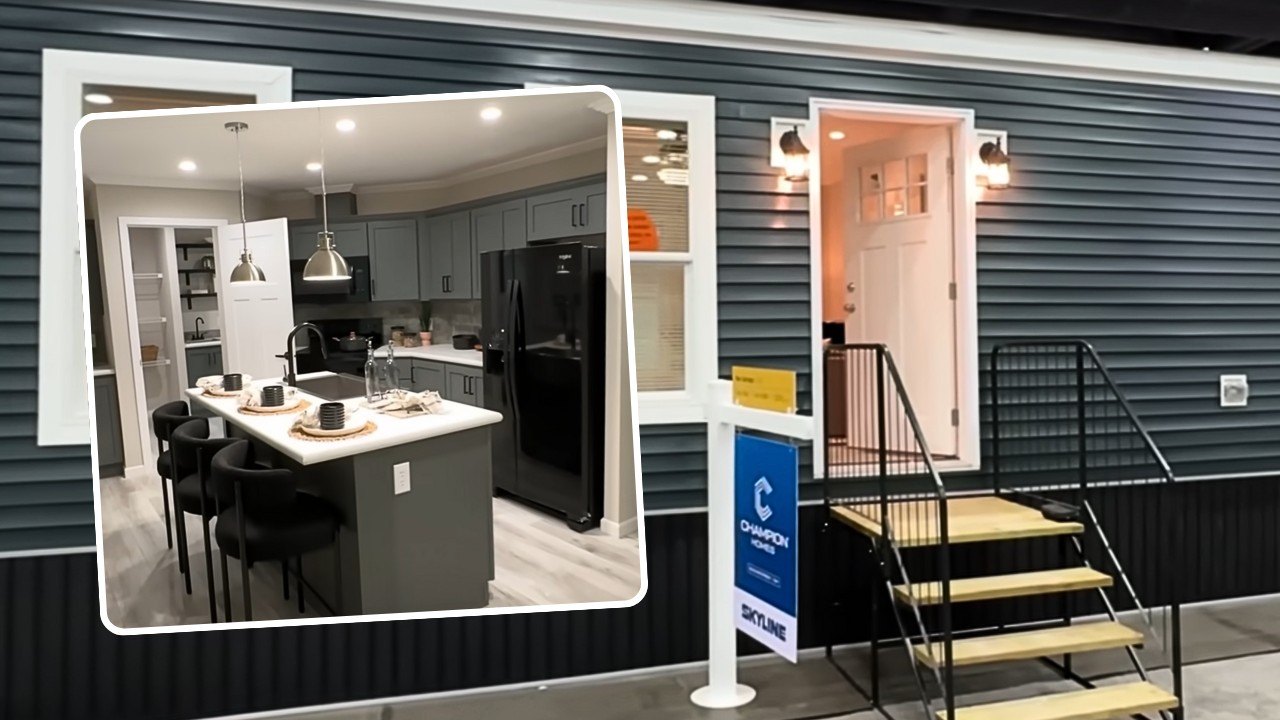 'Giga-Mansion' Mobile Home Boasts Walk-In Pantry and Wine Fridge