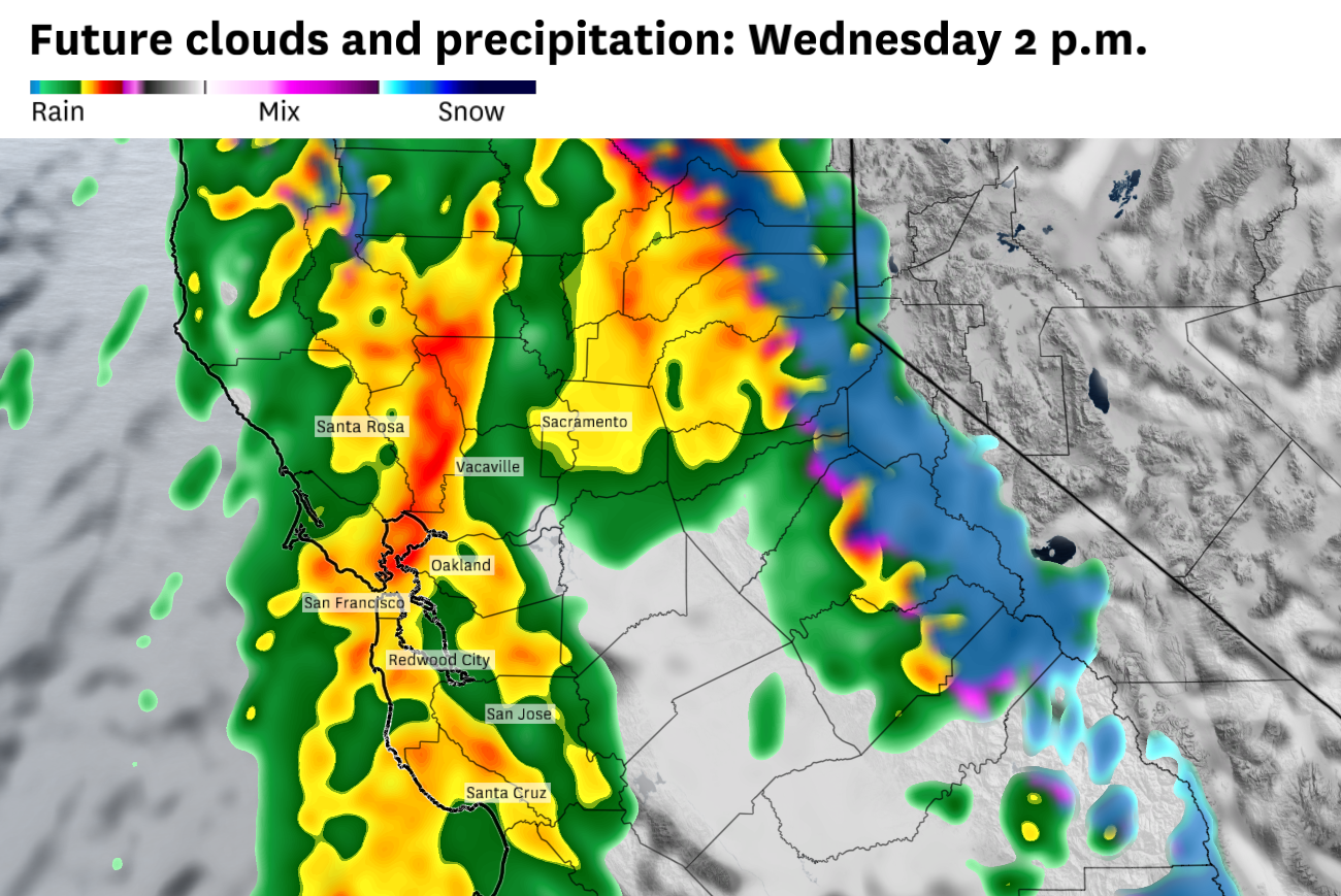 Bay Area storm timeline: 3 days of rain, winds and travel impacts