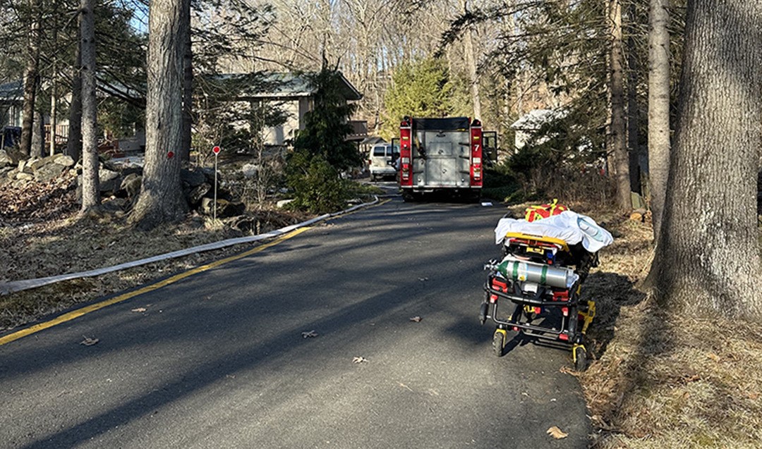 Weston firefighters battle brush fire on High Noon Road, officials say