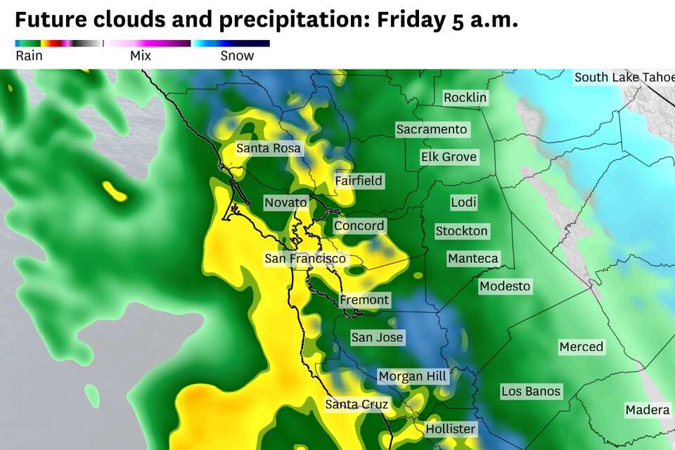 Northern California storm to drop low elevation snow