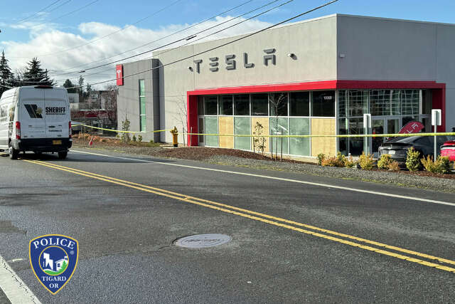 More shots fired at Oregon Tesla dealership in ongoing vandalism since ...