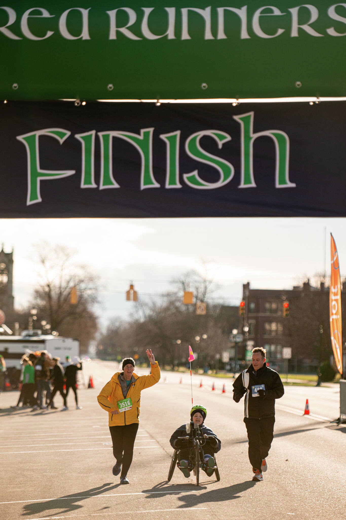 go green st patricks day run event photos