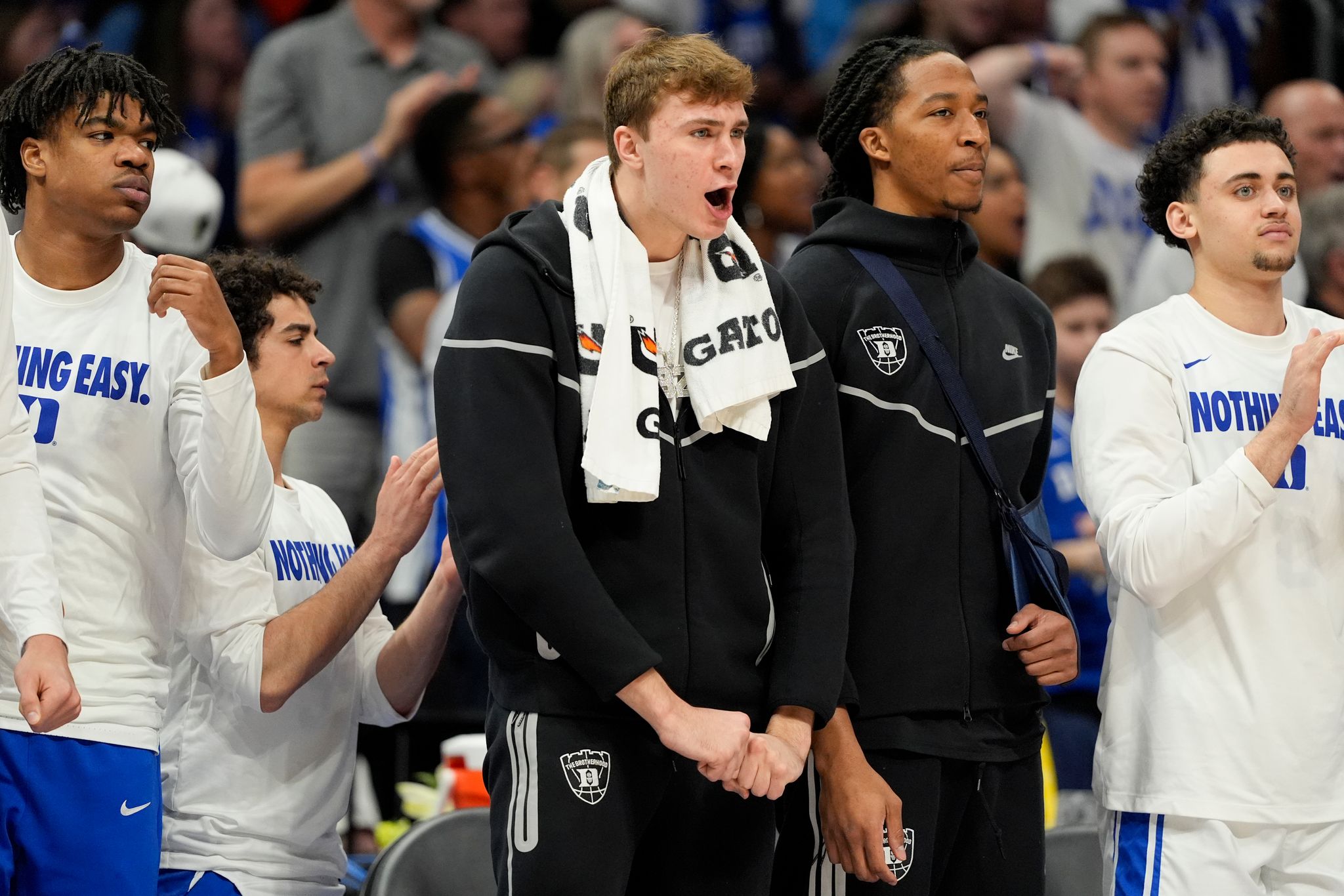 Cooper Flagg and Maliq Brown miss No. 1 Duke's win against rival UNC in ...