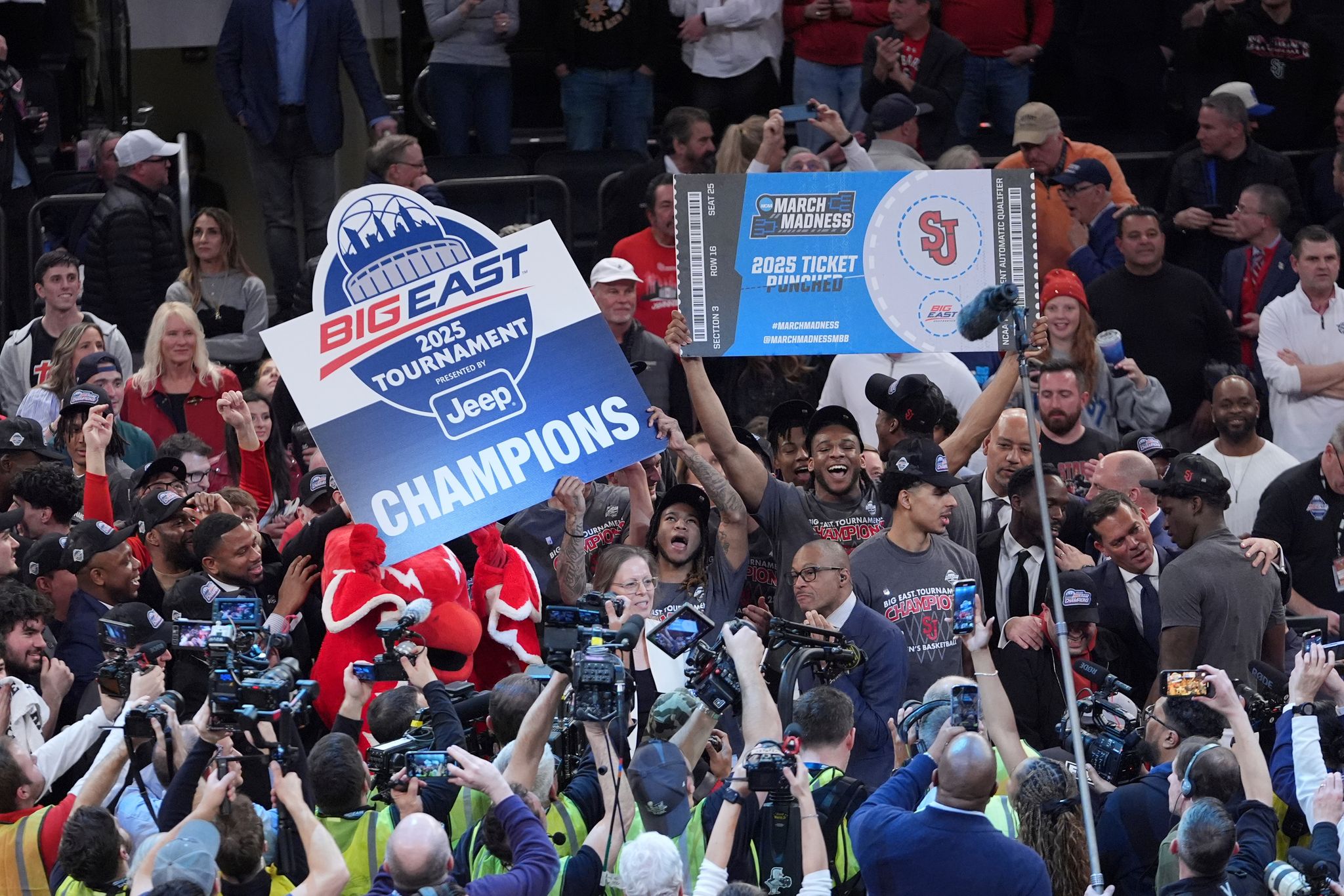 No. 6 St. John's beats Creighton 82-66 for 1st Big East Tournament ...