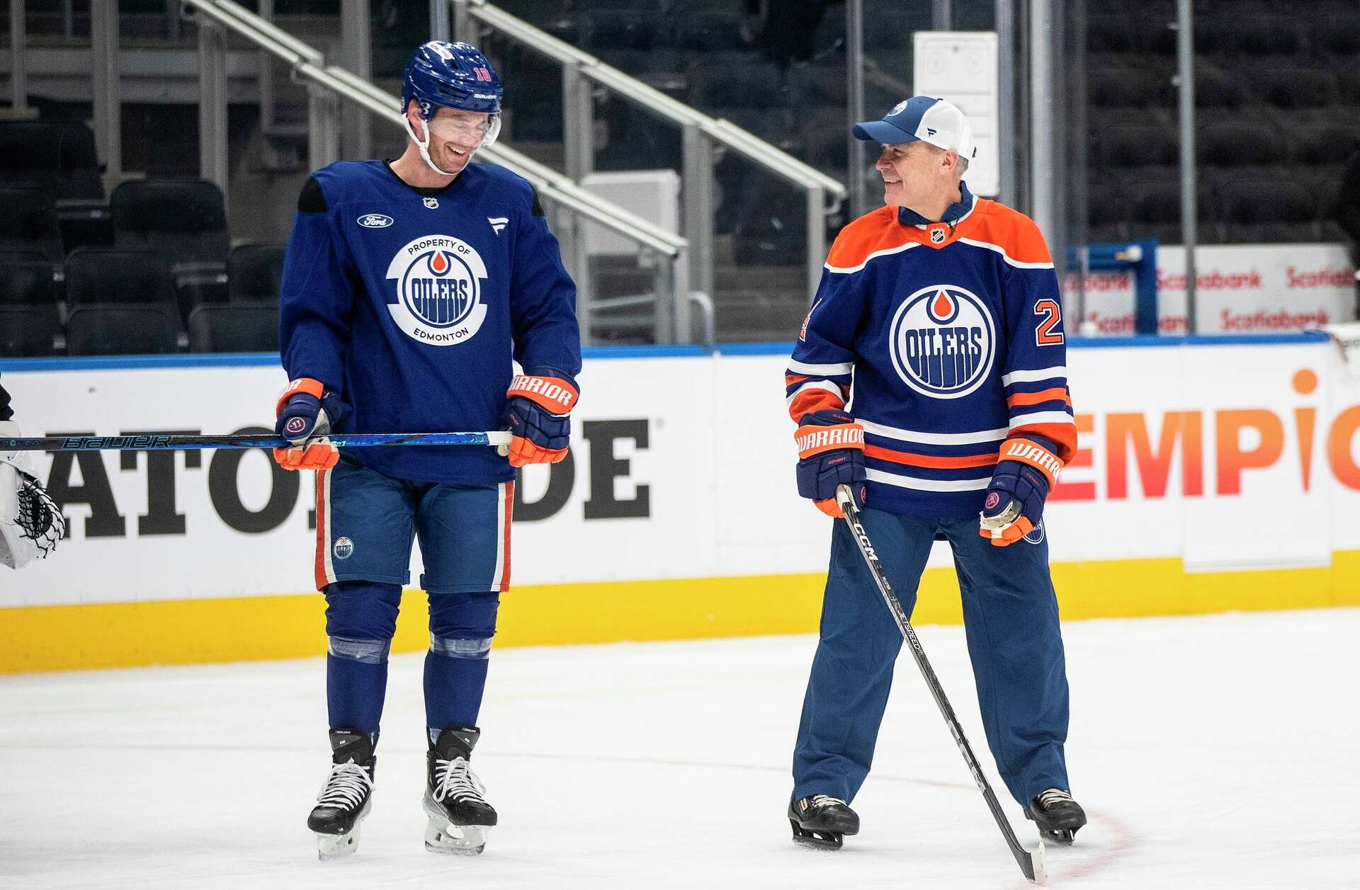 Carney plans to trigger an early election in Canada as he shows off skating  skills with an NHL team