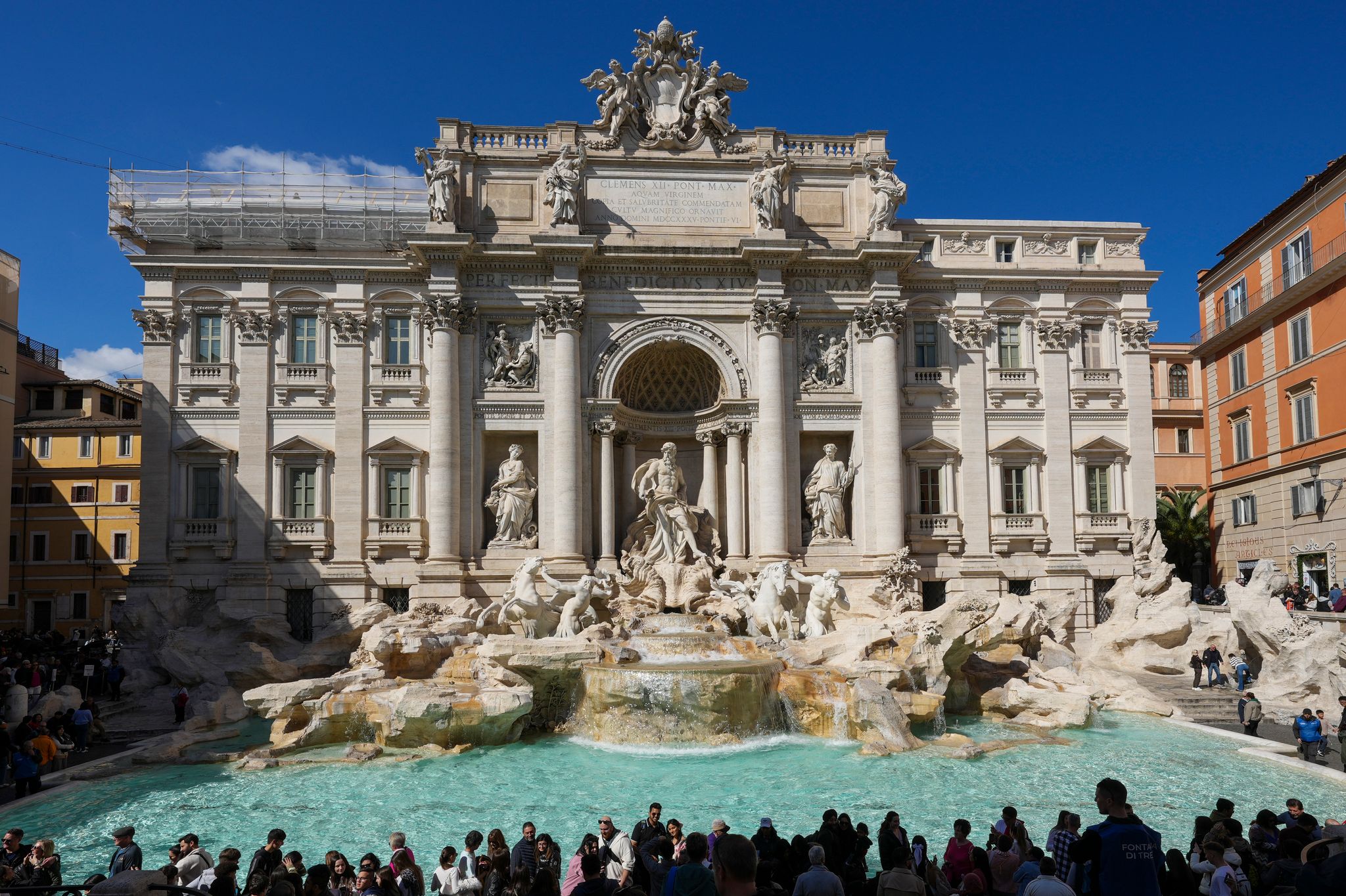 A Rare Peek At The Hidden Waterworks Behind Rome’s Trevi Fountain