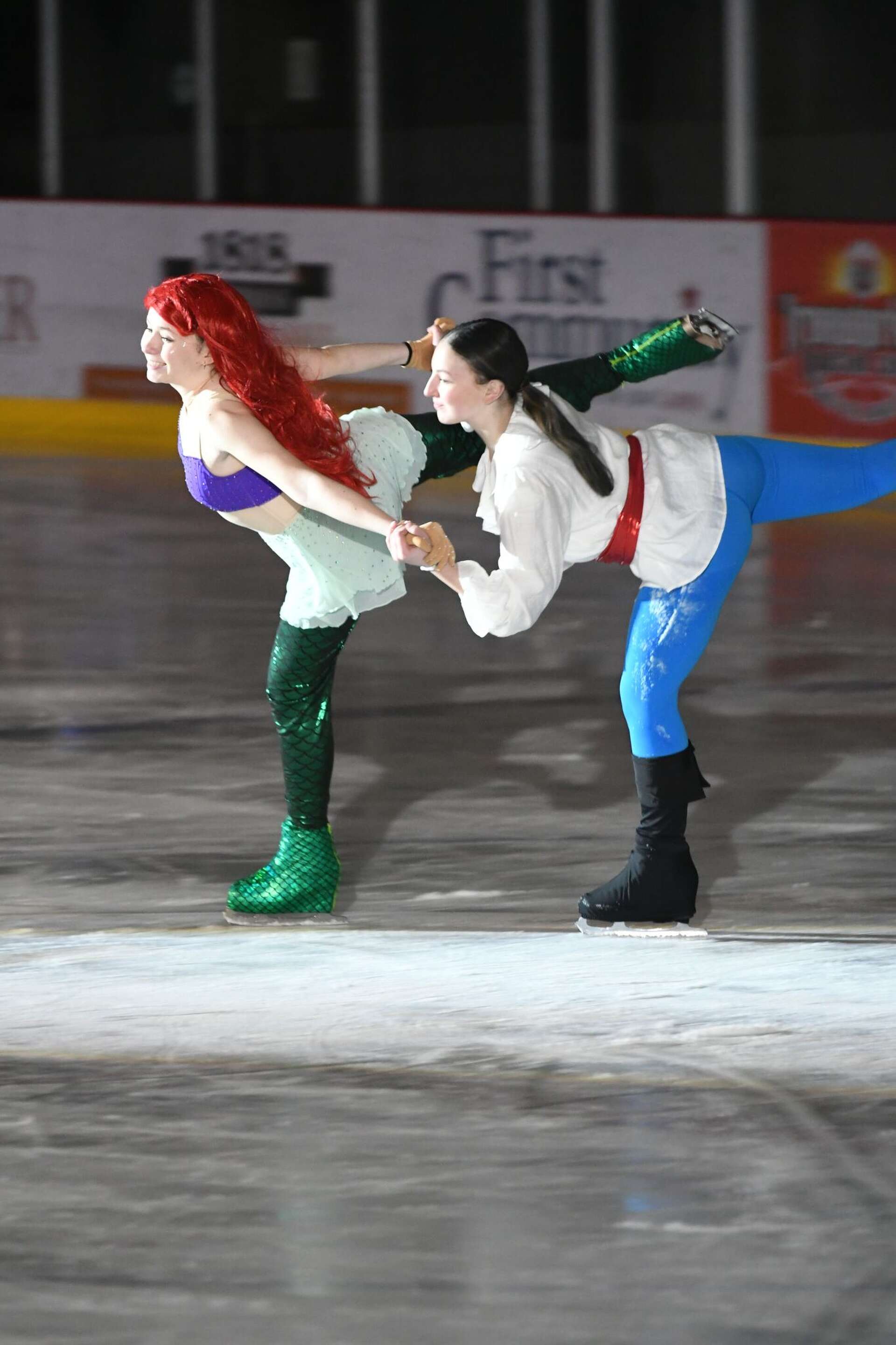 Skaters perform Little Mermaid show in Edwardsville IL