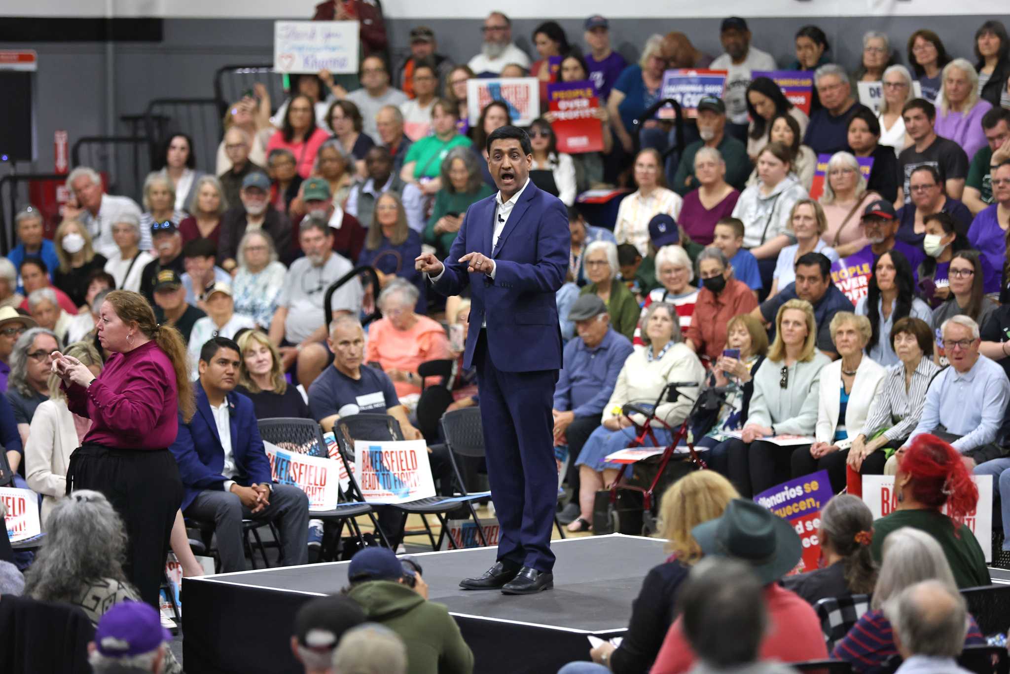 A Bay Area Democrat ventured into red districts for three town halls