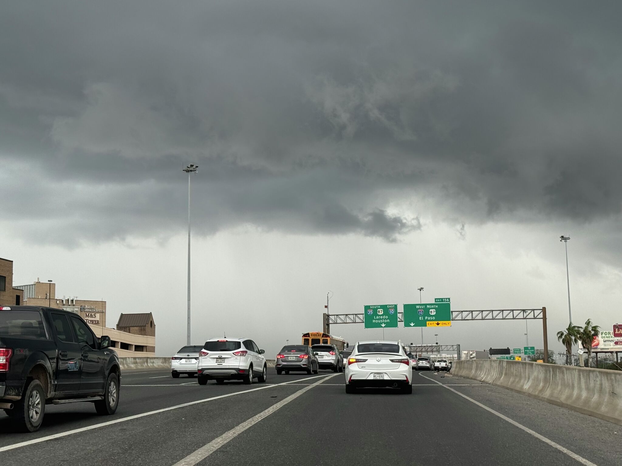 Texas cold front to bring thunderstorms, chance for severe weather including large hail