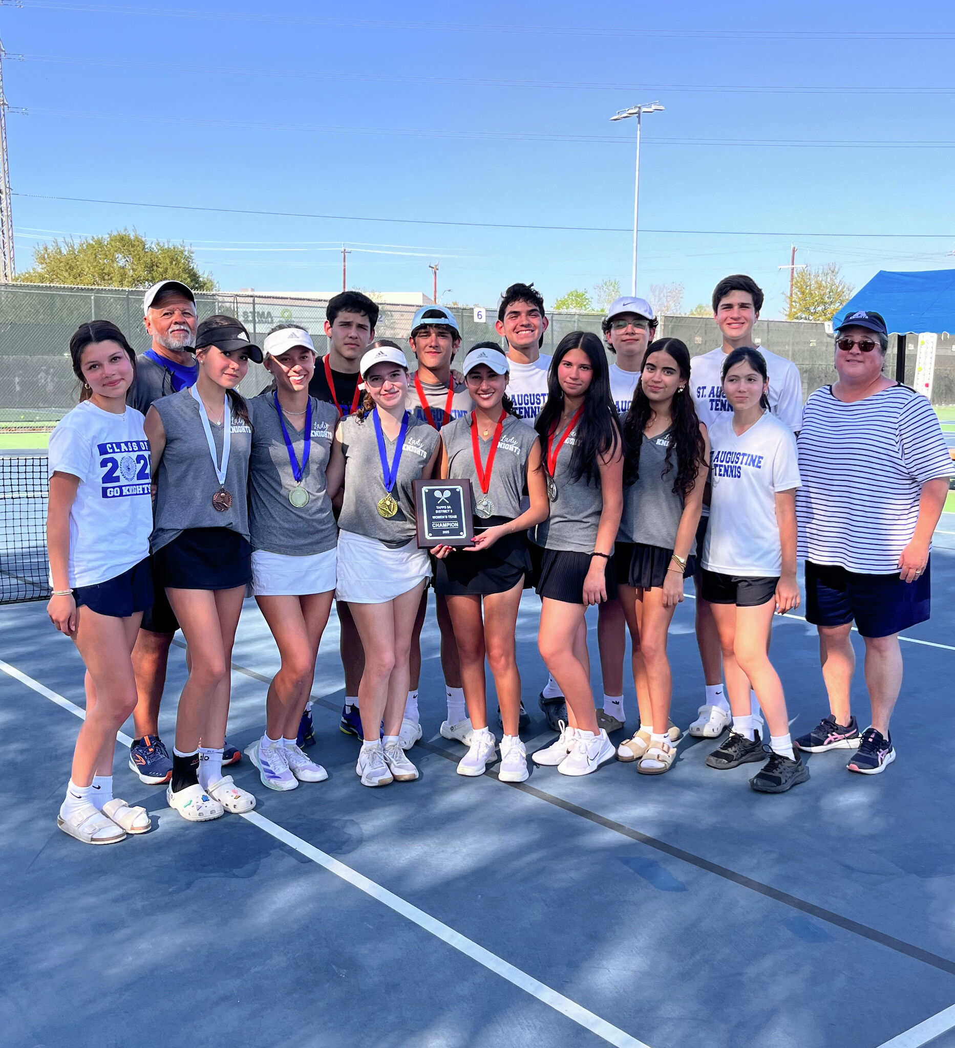 St. Augustine tennis team eyes TAPPS 5A state finals run in Waco