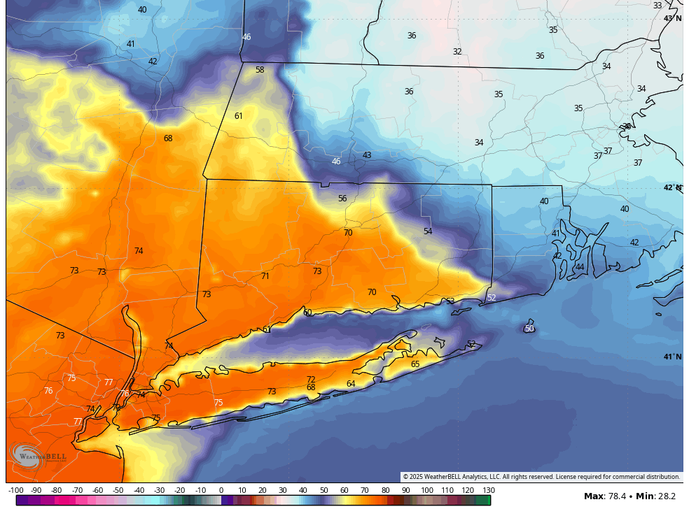 Here's the science behind CT's wild temperature swings this weekend