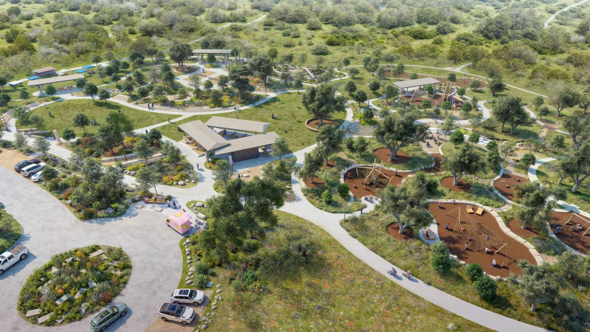 New Braunfels' new 65-acre park offers zip line, greenery