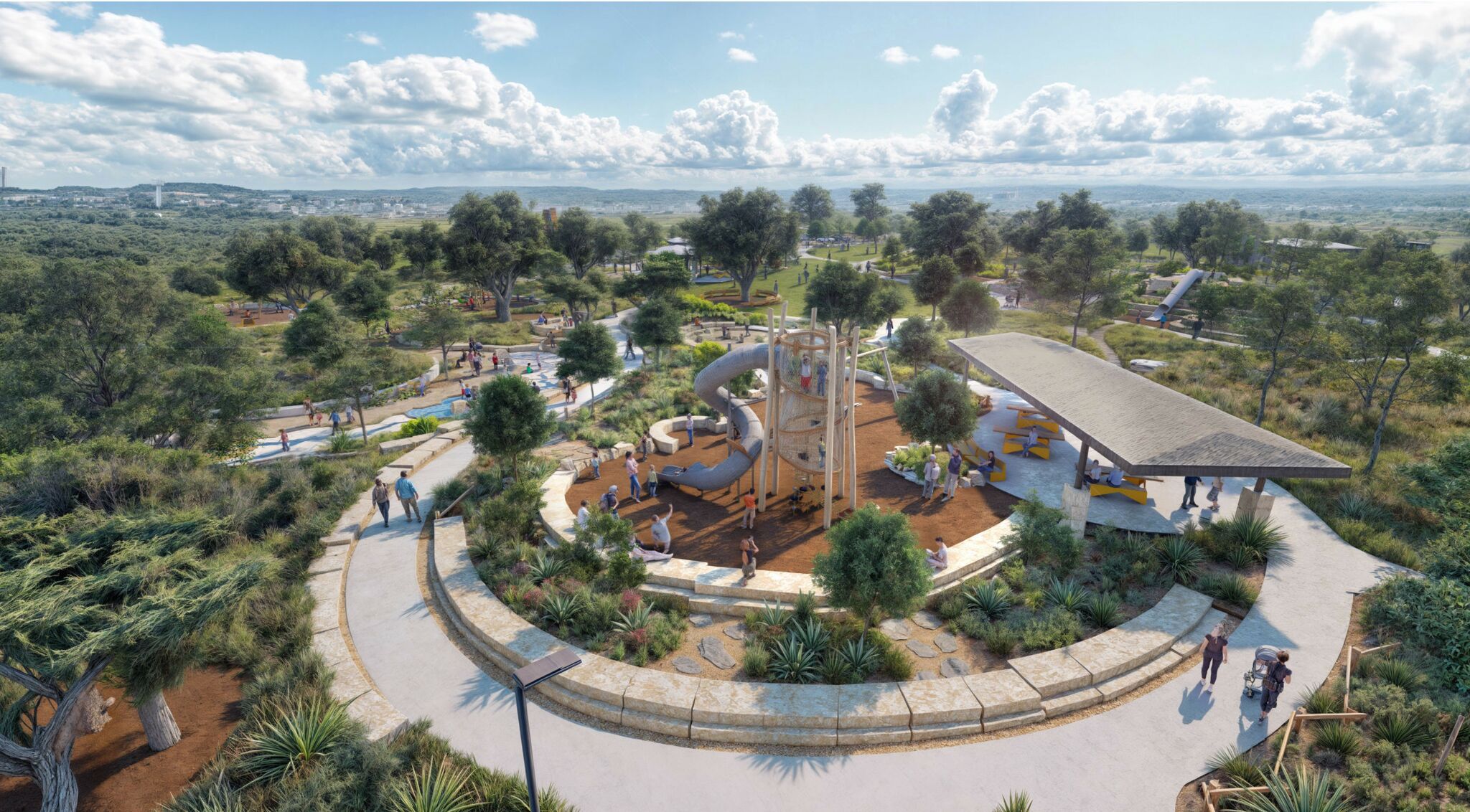 New Braunfels' new 65-acre park offers zip line, greenery