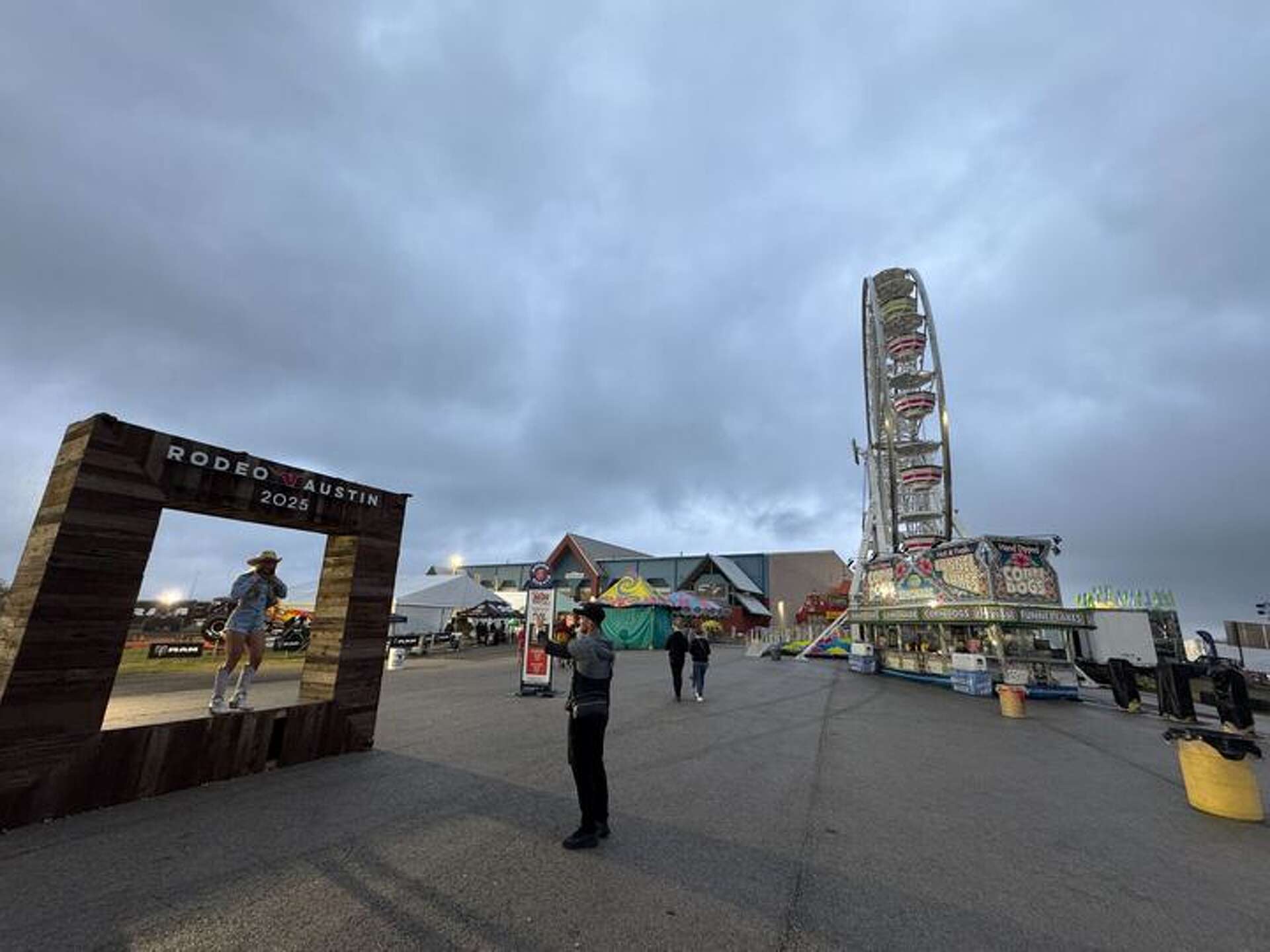 Austin Rodeo Obstructed View Rodeo Austin 'shooting' rumors debunked by Texas deputies