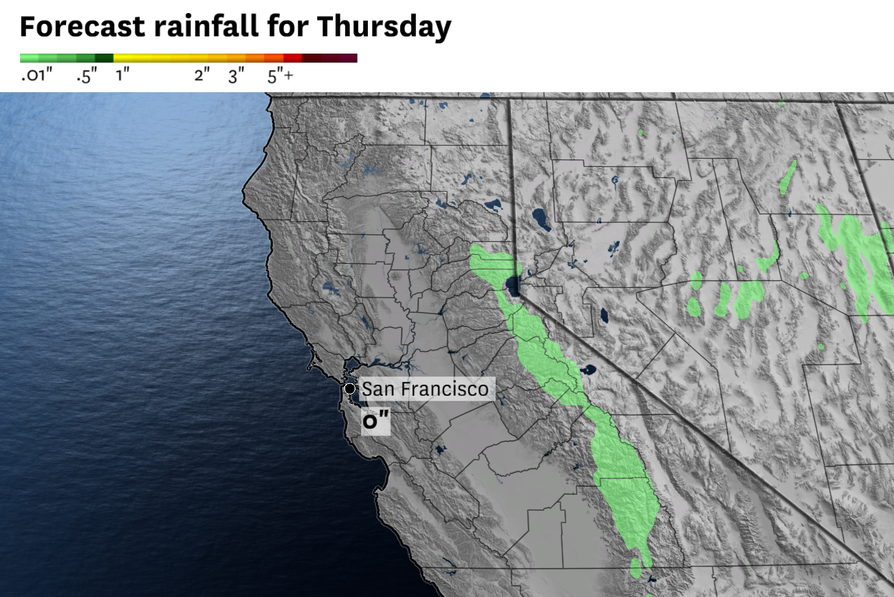 Northern California weather forecast: Early-week storm before sunshine