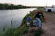 Fishermen walk up the bank of the Rio Grande along Water Street in Laredo last year. If South Texans are serious about their economic future, addressing water infrastructure along the Rio Grande must be central to their strategy.