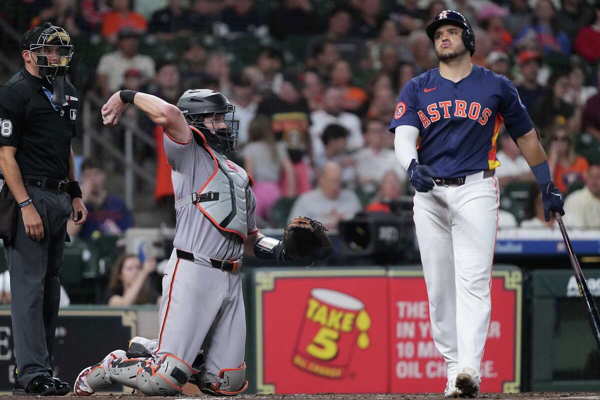 Astros not down after a series sweep marked by strikeouts and missed chances. 'It's a long season.'