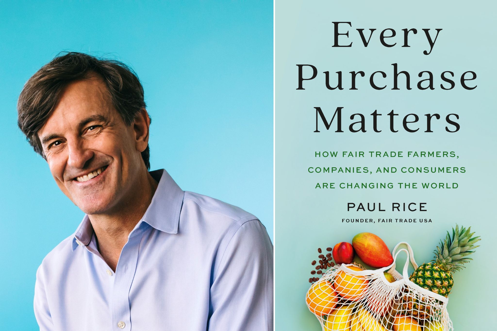 Paul Riceman Fair trade crusade: Paul Rice’s latest book aims to tackle tariffs