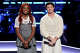 San Antonian Britton Moore, right, competed against teammate Ari Camille in the second night of knockouts on "The Voice."