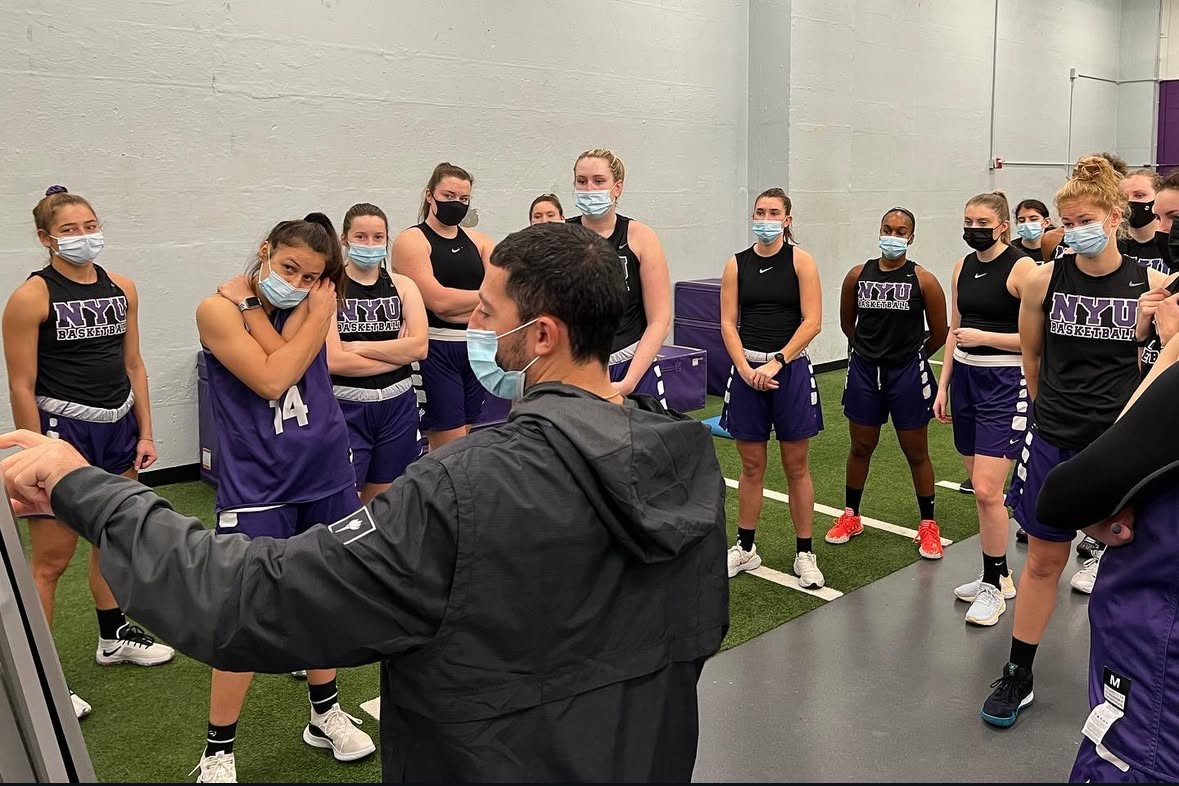 Paxtyn Rude A former Torrington native is providing strength for NYU sports