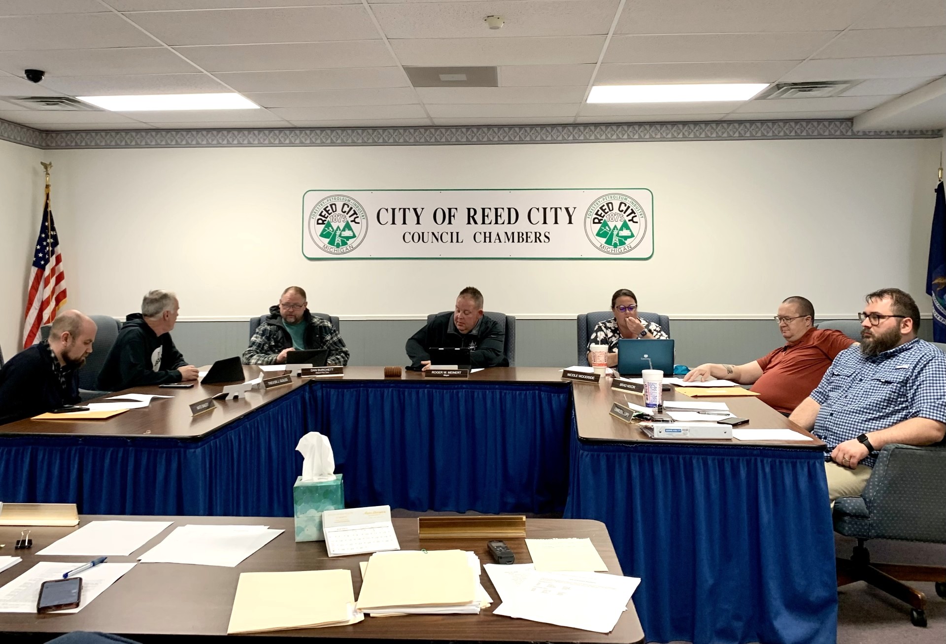 Reed City council adjusts meeting time, approves sesquicentennial plan