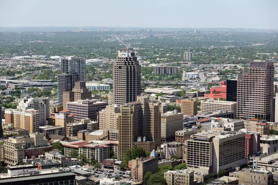 Office workers in San Antonio