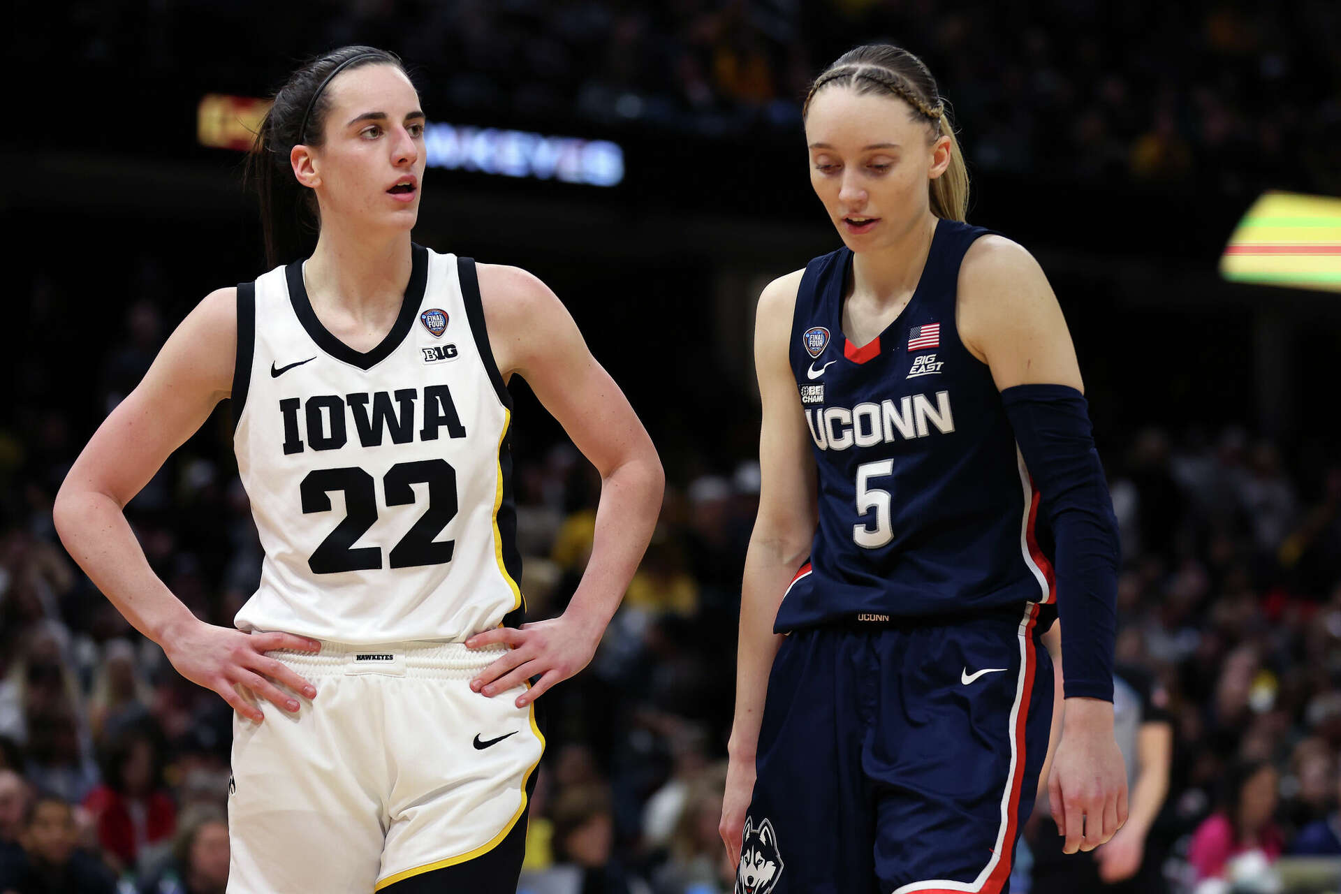 When will Paige Bueckers and Caitlin Clark meet in WNBA?