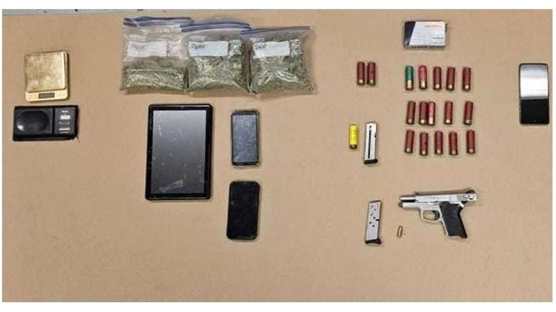 Laredo police raids find marijuana guns ammo in two local area homes