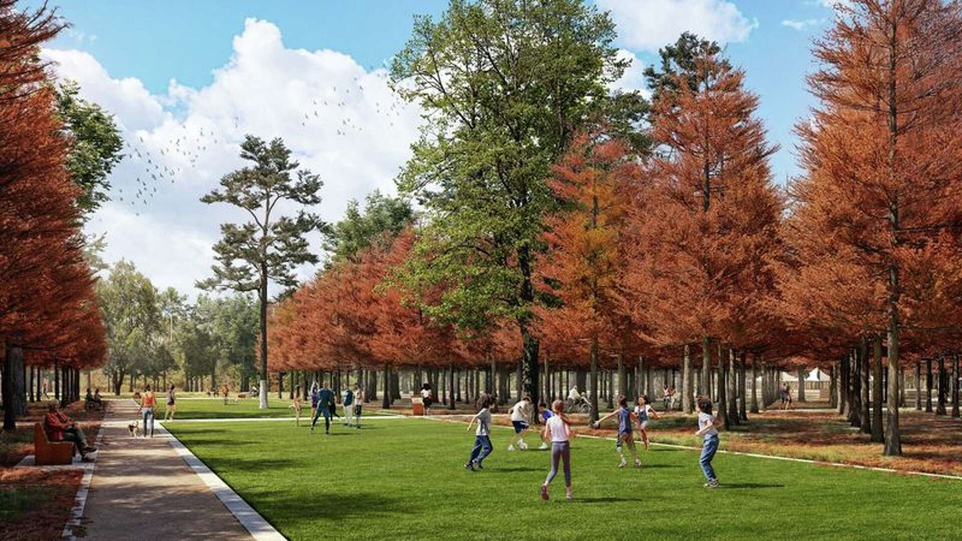 Houston Memorial Target Houston's Memorial Park $42M revitalization to pay homage to WWI