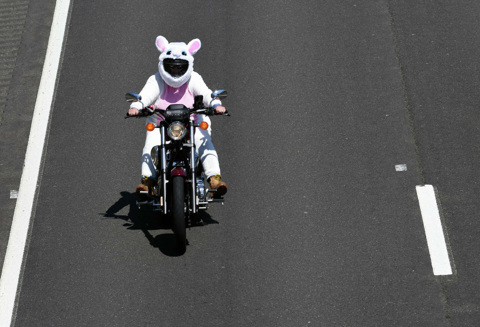 Easter bunny brings holiday cheers to Gaylord Hospital patients