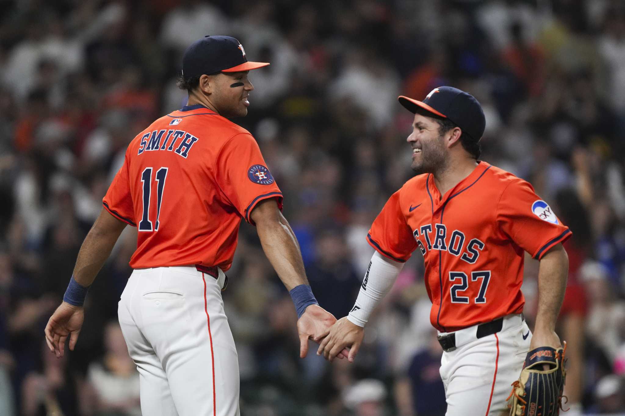 Astros' Jose Altuve, Cam Smith get day off for finale in Arizona