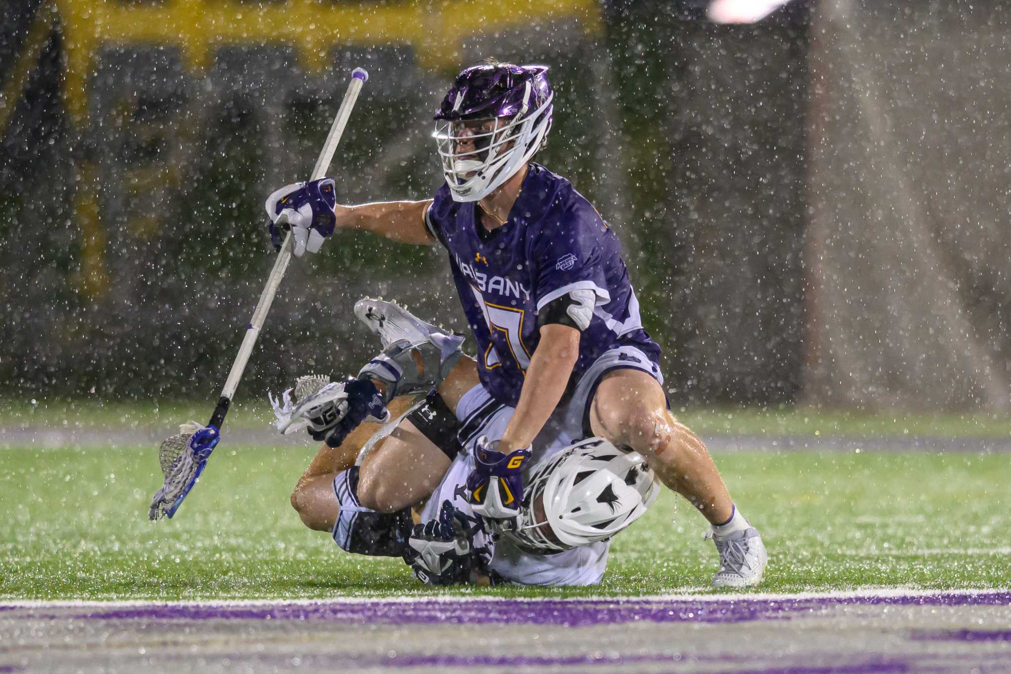 UAlbany men's lacrosse pulls out overtime win over Yale