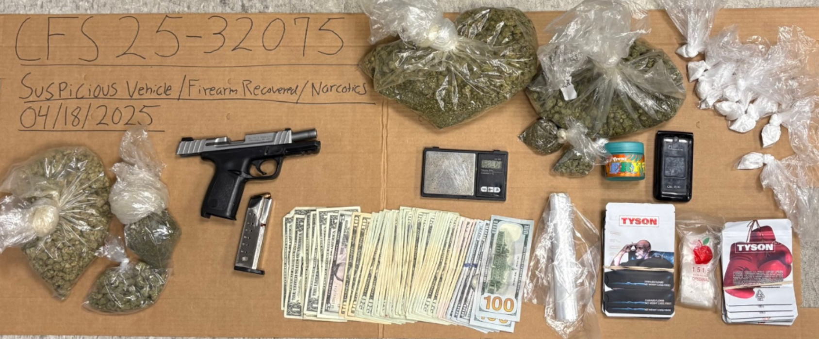3 arrested after Bridgeport stop turns up illegal gun, drugs: Police
