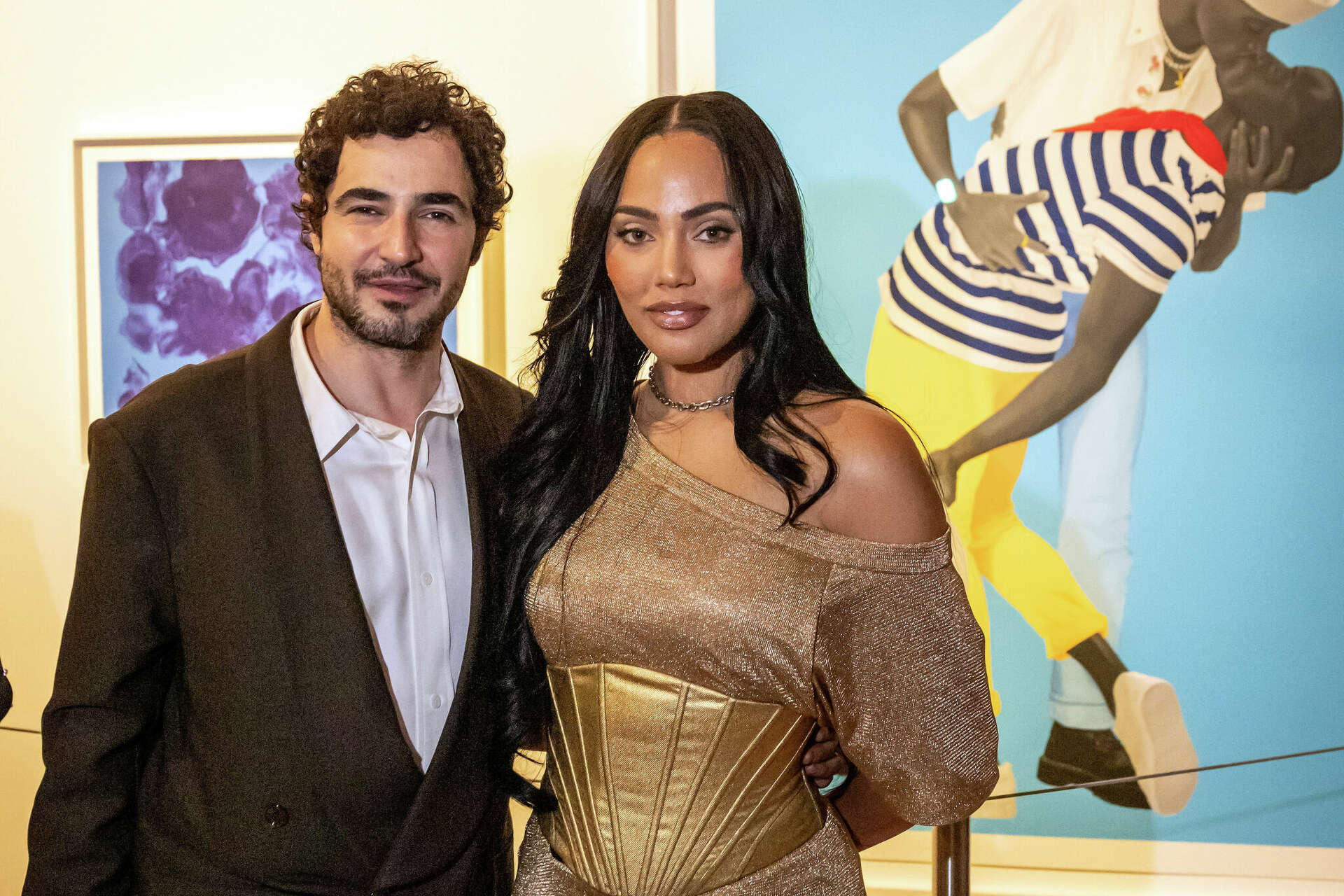 ayesha curry jersey dress Fashion as art': stuns in custom GapStudio at SFMO ayesha curry ring