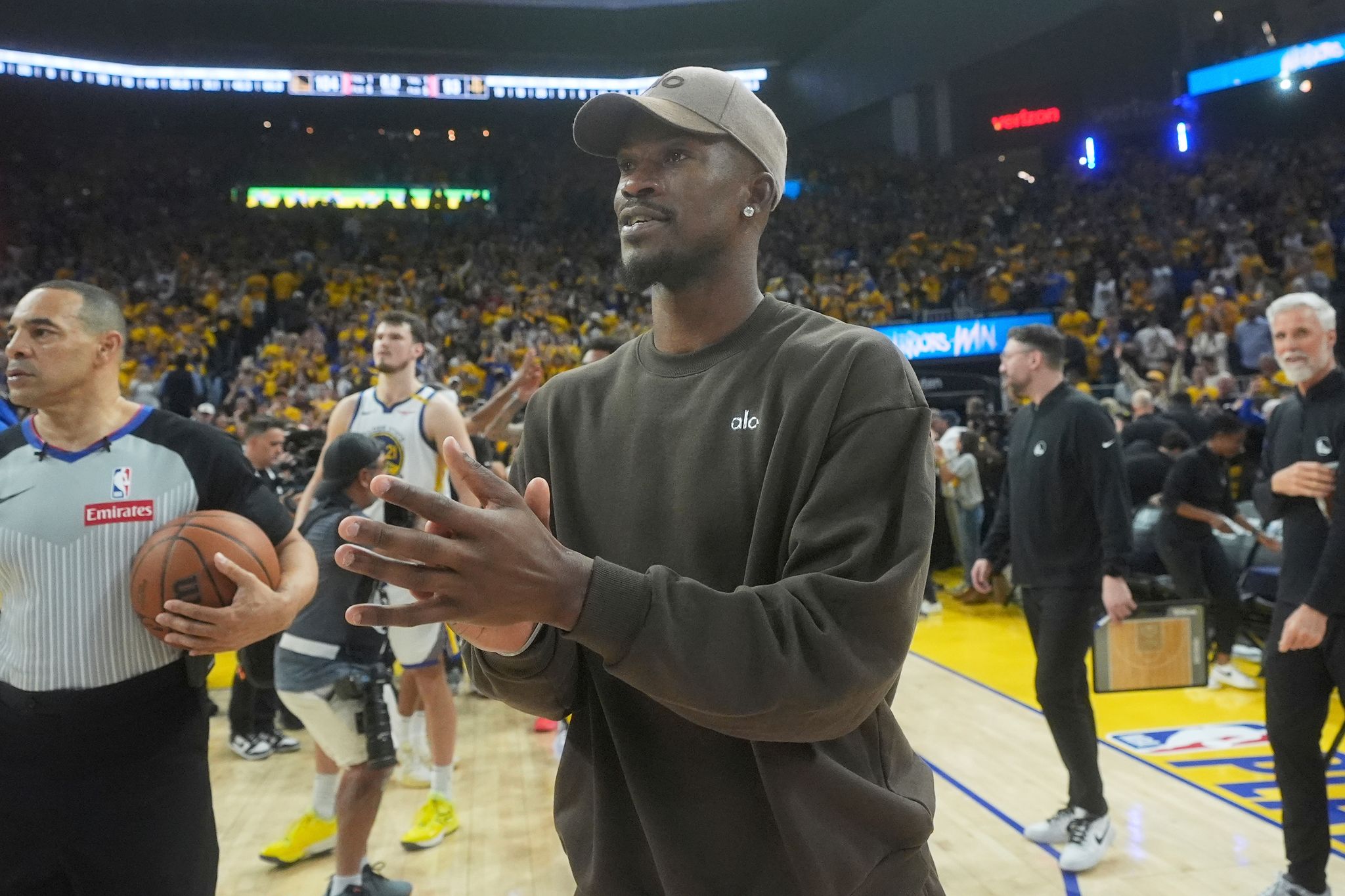 Jimmy Butler set to play for the Warriors in Game 4 of first round