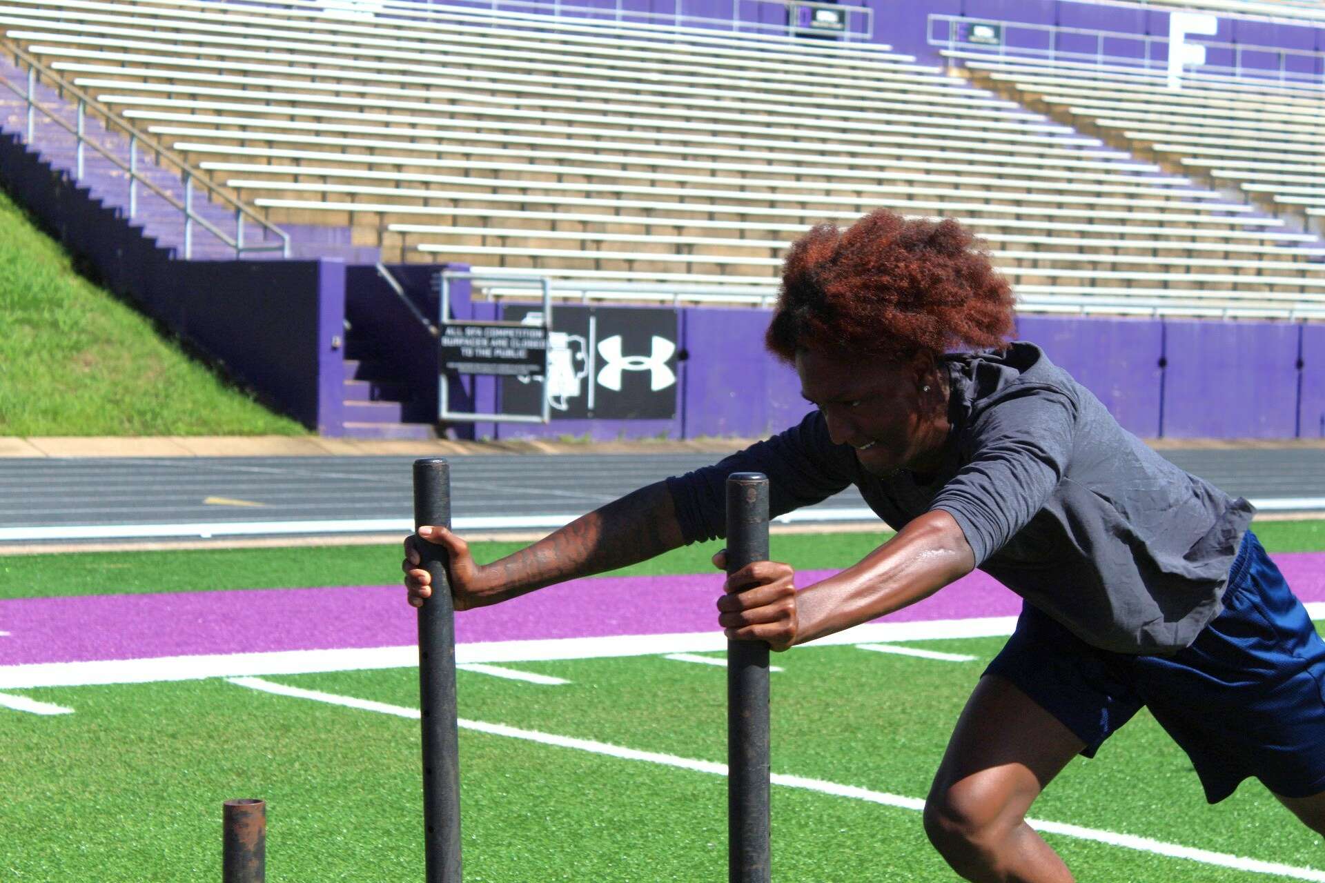 West Brook grad sprinting to championship success at Stephen F. Austin