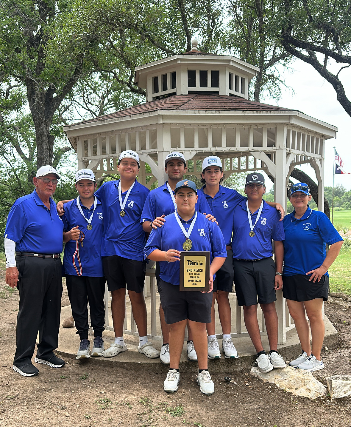 St. Augustine golf team qualifies for TAPPS 5A state tournament