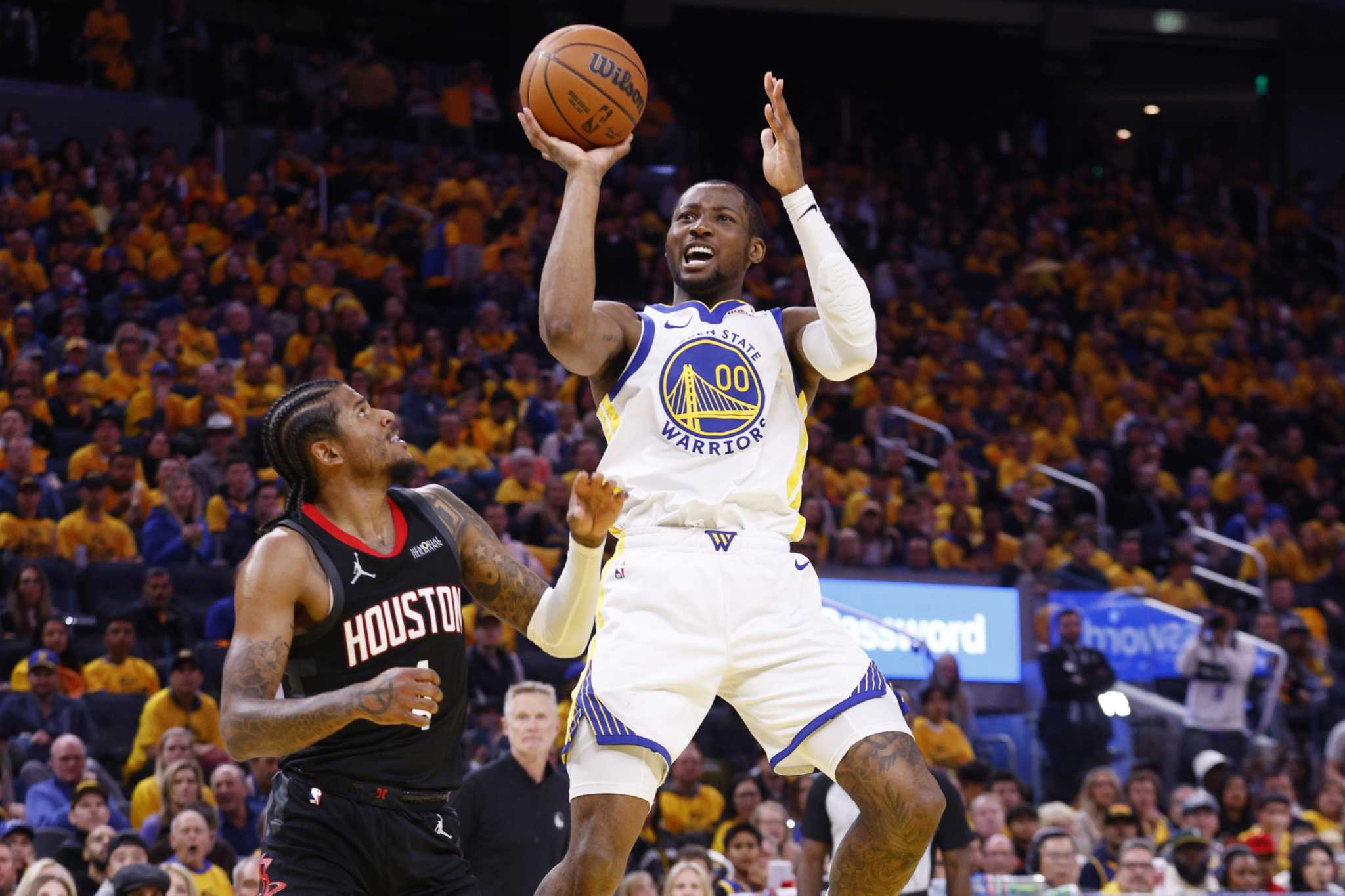 Warriors’ forward Jonathan Kuminga sidelined for Game 5 with illness